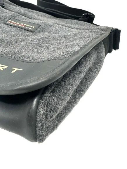 VTG Polo Sport Ralph Lauren Bag Size Medium Gray Messenger  display picture 2